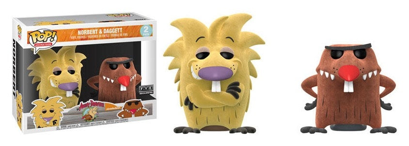 Image for The Angry Beavers: Norbert & Daggett 2-Pack (Flocked) (FYE Exclusive) - Funko