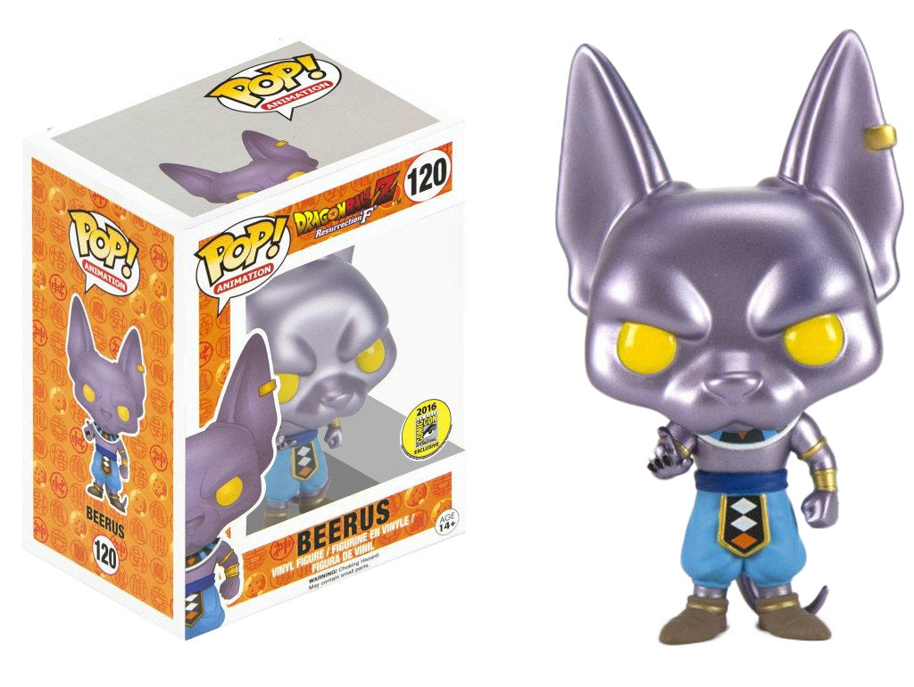 Image for Dragon Ball Z: Ressurection F: Beerus (Metallic) (SDCC 2016 Exclusive) - Funko