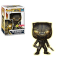 Image for Black Panther: Erik Killmonger Glow Panther (Glow in the Dark) (Target Exclusive) - Funko