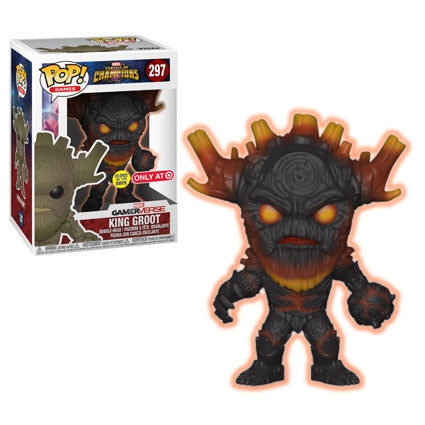 Image for Marvel: Contest of Champions: King Groot (Glow in the Dark) (Target Exclusive) - Funko