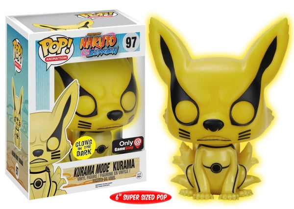 Image for Naruto: Shippuden: Kurama Mode Kurama Super Sized 6" (Glow in the Dark) (GameStop Exclusive) - Funko