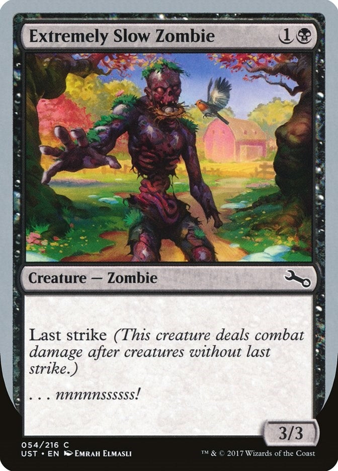 Image for Extremely Slow Zombie (D) (54) (Unstable) - Magic: The Gathering