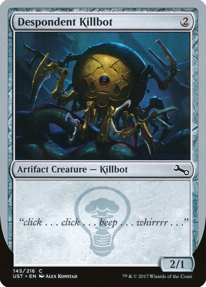Image for Despondent Killbot (145) (Unstable) - Magic: The Gathering