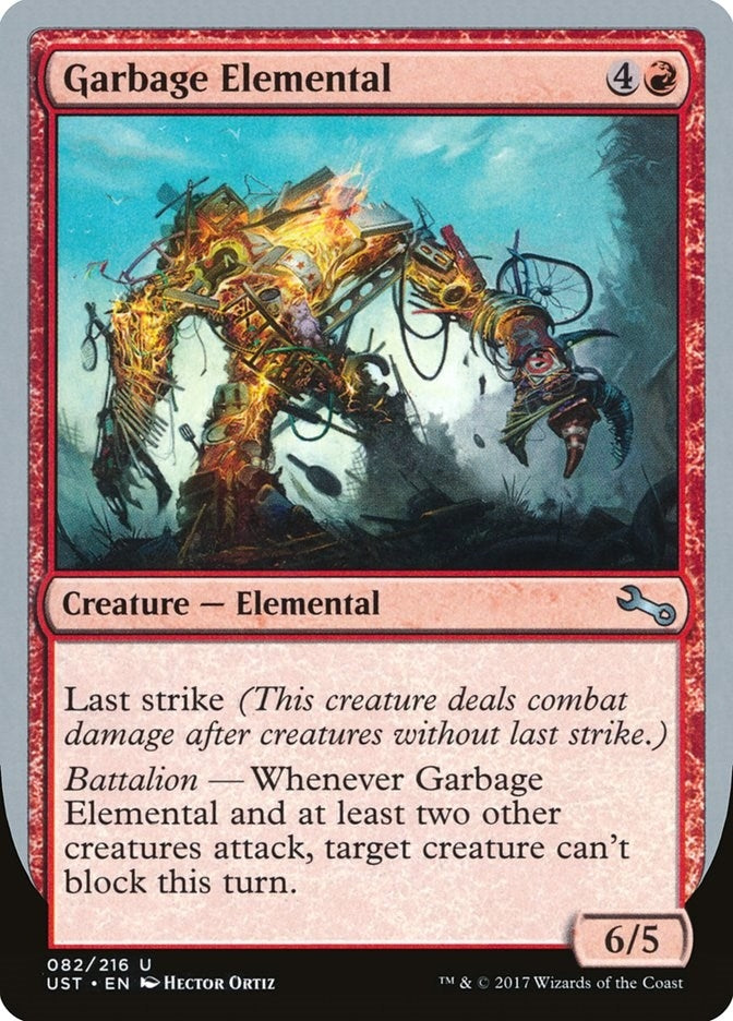 Image for Garbage Elemental (F) (82) (Unstable) - Magic: The Gathering