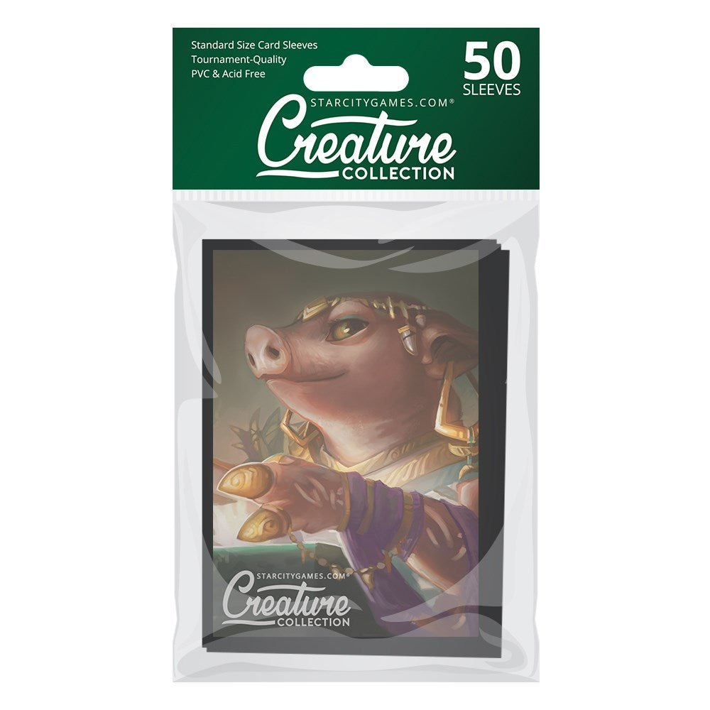 Image for Star City Games Matte Sleeves - Pig Through Time (50-Pack) - Card Sleeves
