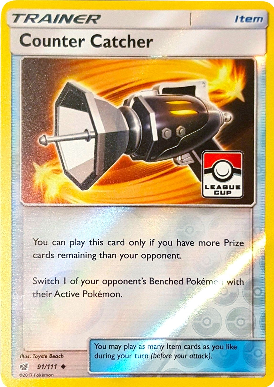 Image for Counter Catcher - 91/111 (League Cup) (091/111) (PR) - Pokemon
