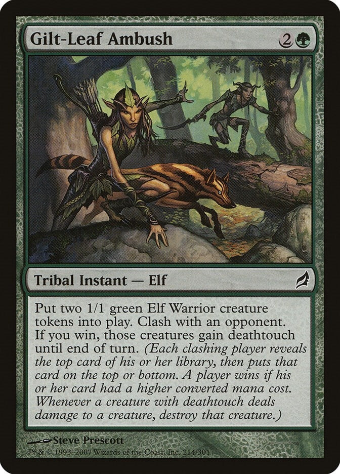 Image for Gilt-Leaf Ambush (214) (Lorwyn) - Magic: The Gathering