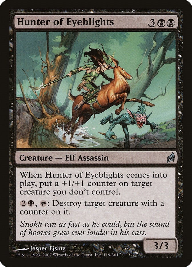 Image for Hunter of Eyeblights (119) (Lorwyn) - Magic: The Gathering