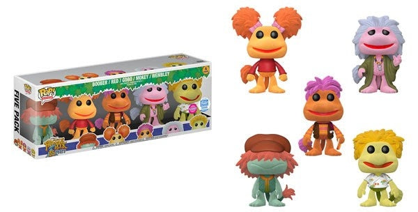 Image for Fraggle Rock: Boober, Red, Gobo, Mokey and Wembley 5-pack (Flocked) (Limited Edition) (Funko Shop Exclusive) - Funko