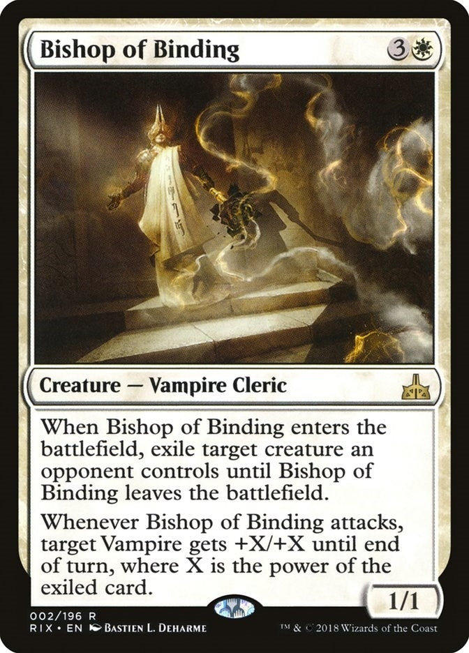 Image for Bishop of Binding (2) (Rivals of Ixalan) - Magic: The Gathering