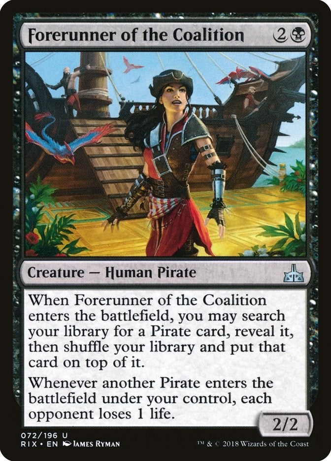 Image for Forerunner of the Coalition (72) (Rivals of Ixalan) - Magic: The Gathering