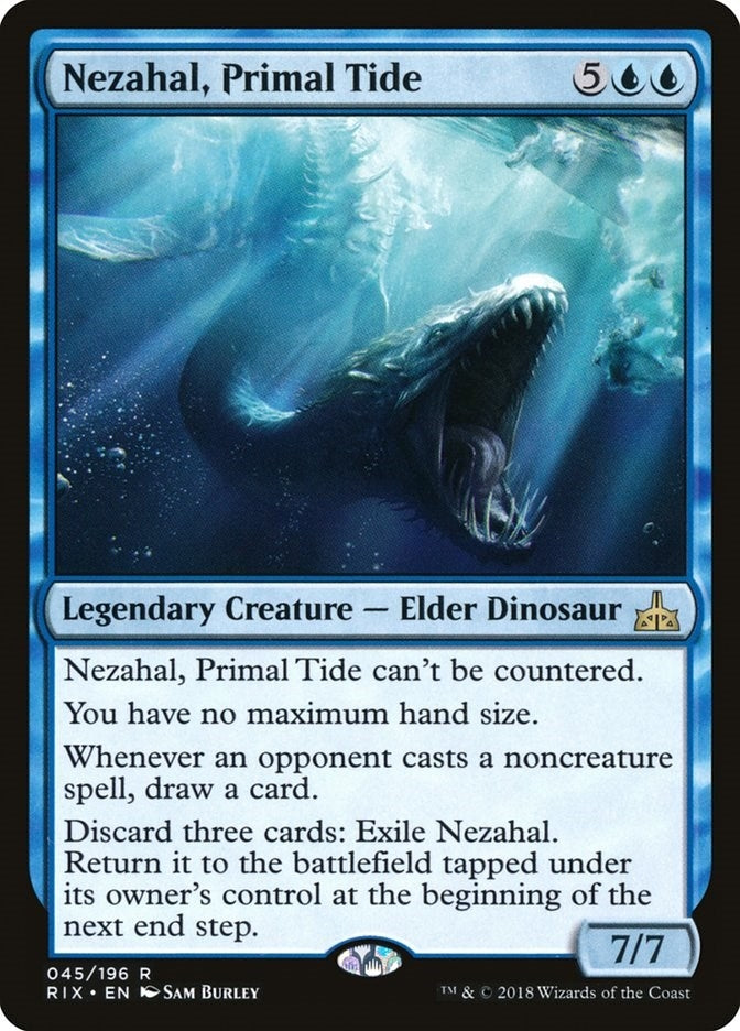 Nezahal, Primal Tide (45) (Rivals of Ixalan)