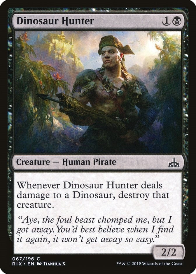 Image for Dinosaur Hunter (67) (Rivals of Ixalan) - Magic: The Gathering