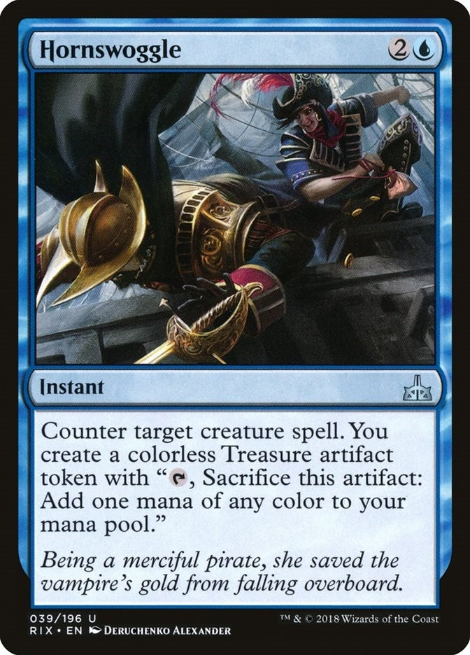 Image for Hornswoggle (39) (Rivals of Ixalan) - Magic: The Gathering
