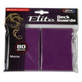 Image for Elite Deck Guards - Matte Standard - Mulberry (80-Pack) - Card Sleeves