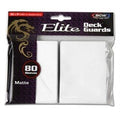 Image for Elite Deck Guards - Matte Standard - White (80-Pack) - Card Sleeves