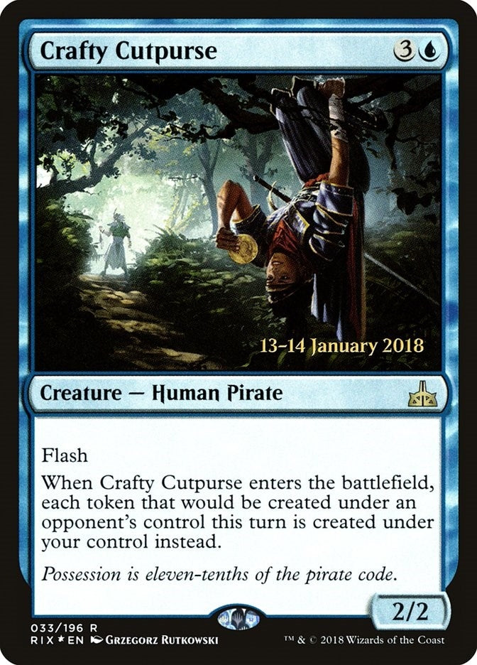 Image for Crafty Cutpurse (33) (Prerelease Cards) - Magic: The Gathering