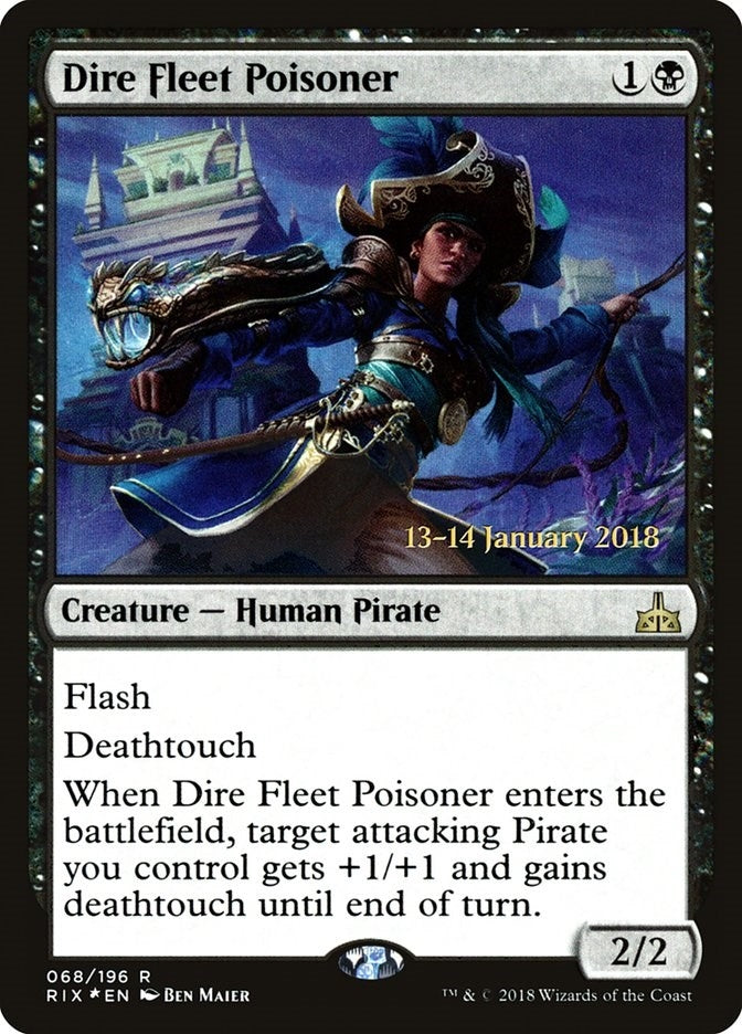 Image for Dire Fleet Poisoner (68) (Prerelease Cards) - Magic: The Gathering