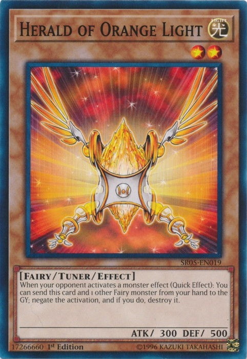 Image for Herald of Orange Light (SR05-EN019) (SDWL) - YuGiOh