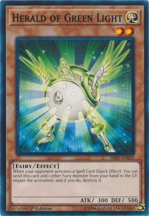 Image for Herald of Green Light (SR05-EN020) (SDWL) - YuGiOh