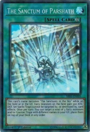 Image for The Sanctum of Parshath (SR05-EN025) (SDWL) - YuGiOh
