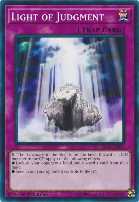 Image for Light of Judgment (SR05-EN032) (SDWL) - YuGiOh