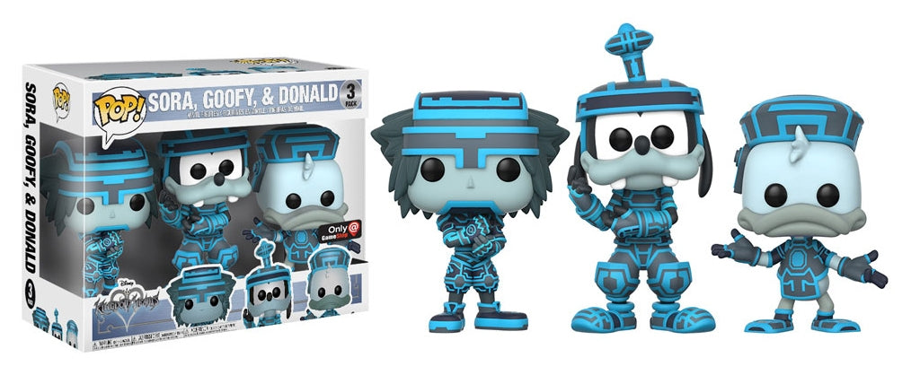 Image for Sora, Goofy, & Donald 3-Pack (GameStop Exclusive) - Funko