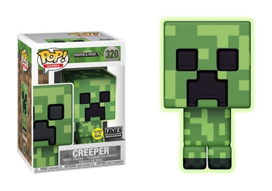 Image for Minecraft: Creeper (Glow in the Dark) (FYE Exclusive) - Funko