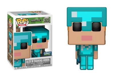 Image for Minecraft: Alex in Diamond Armor (Best Buy Exclusive) - Funko