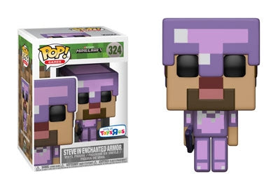 Image for Minecraft: Steve in Enchanted Armor (Toys R Us Exclusive) - Funko