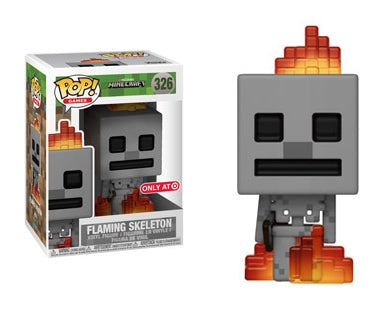 Image for Minecraft: Flaming Skeleton (Target Exclusive) - Funko