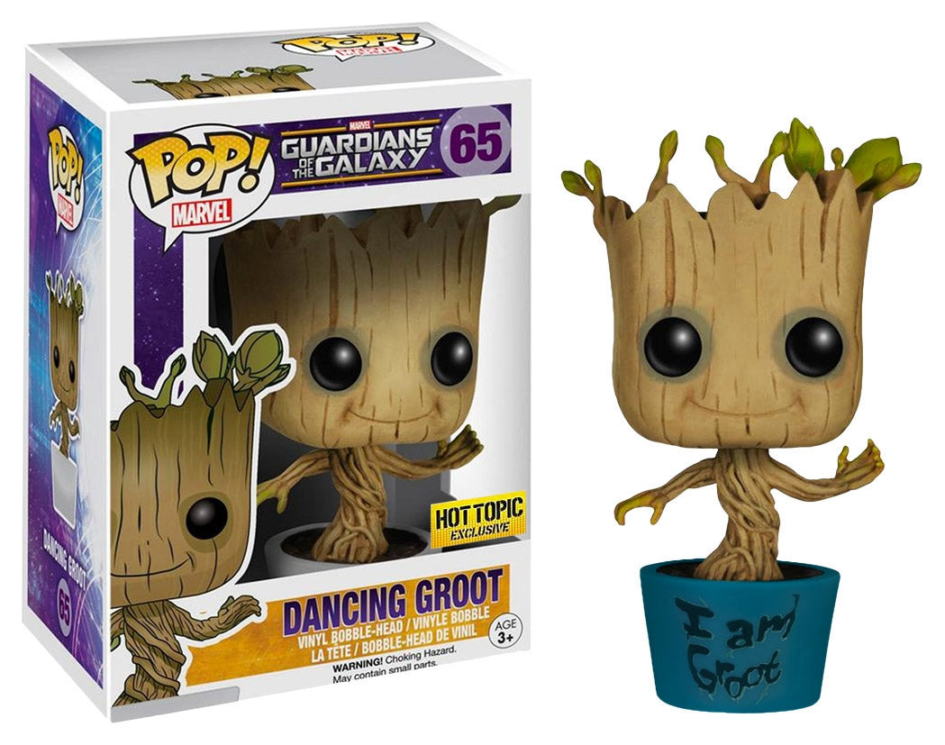 Image for Guardians of the Galaxy: Dancing Groot (I am Groot) (Bobble-Head) (Hot Topic Exclusive) - Funko