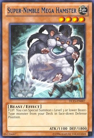 Image for Super-Nimble Mega Hamster (Blue) (DL15-EN007) (DL) - YuGiOh