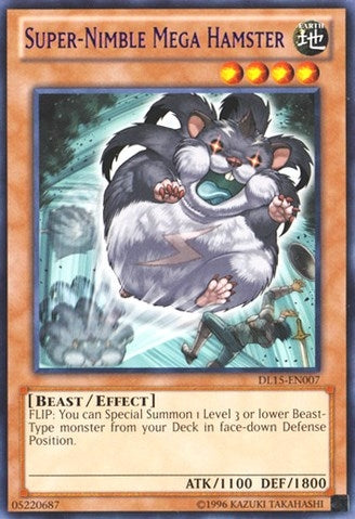 Image for Super-Nimble Mega Hamster (Purple) (DL15-EN007) (DL) - YuGiOh