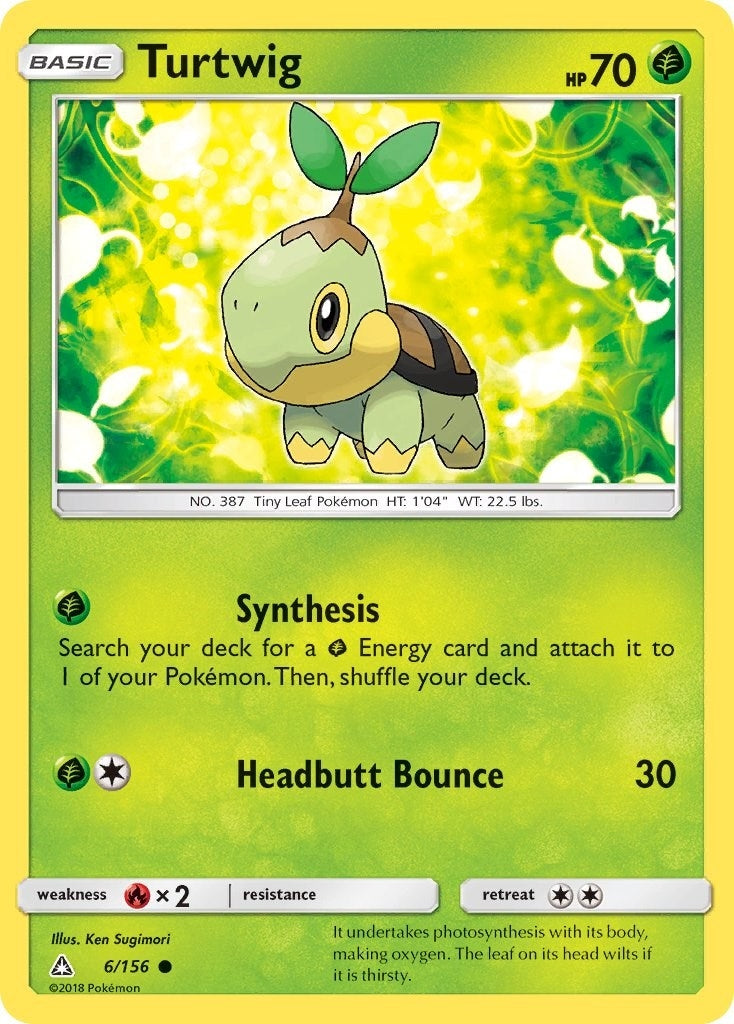 Image for Turtwig (6) (6/156) (SM05) - Pokemon