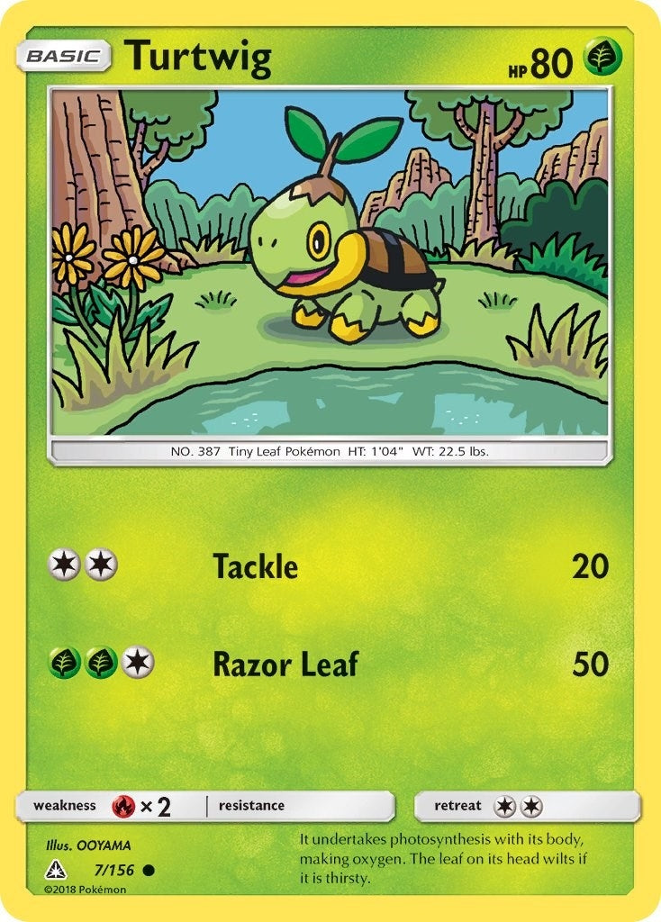 Image for Turtwig (7) (7/156) (SM05) - Pokemon