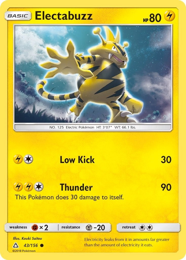 Image for Electabuzz (43/156) (SM05) - Pokemon