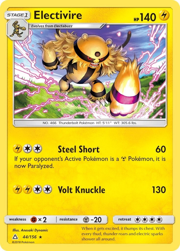 Image for Electivire (44/156) (SM05) - Pokemon