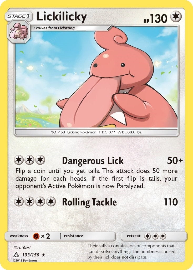 Image for Lickilicky (103/156) (SM05) - Pokemon