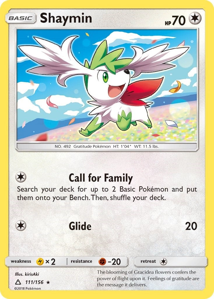 Image for Shaymin (111) (111/156) (SM05) - Pokemon