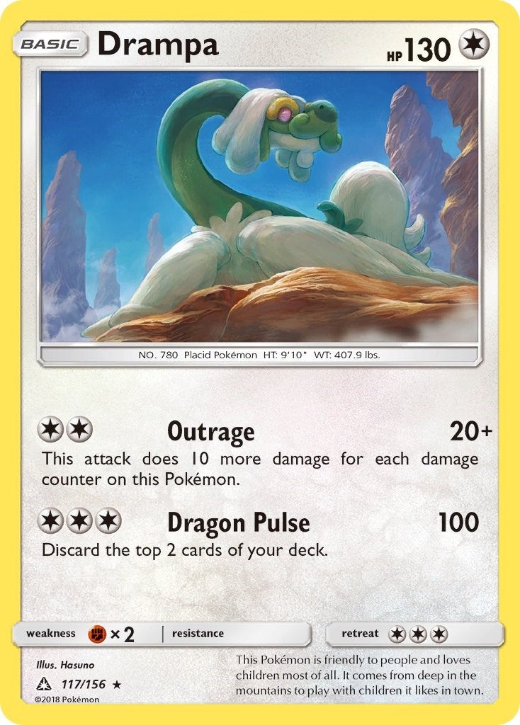 Image for Drampa (117/156) (SM05) - Pokemon