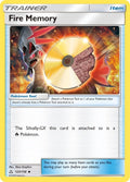 Image for Fire Memory (123/156) (SM05) - Pokemon