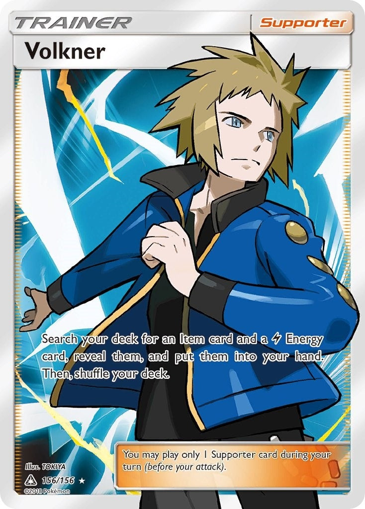 Image for Volkner (Full Art) (156/156) (SM05) - Pokemon