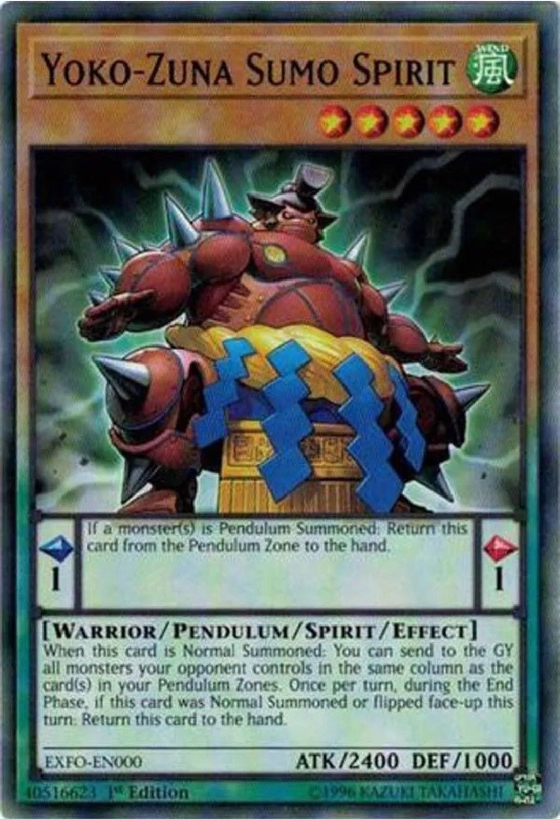 Image for Yoko-Zuna Sumo Spirit (EXFO-EN000) (EXFO) - YuGiOh