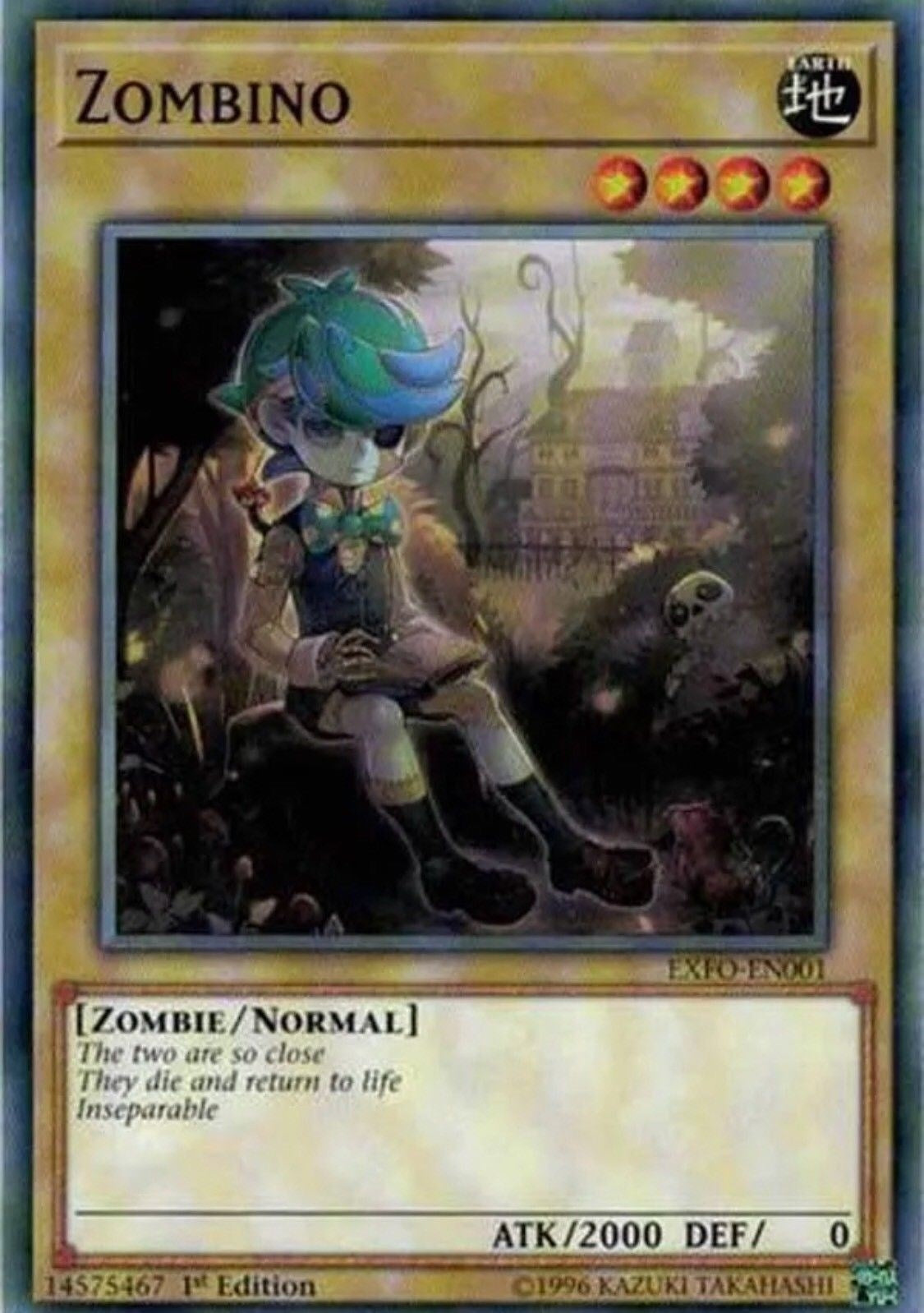Image for Zombino (EXFO-EN001) (EXFO) - YuGiOh