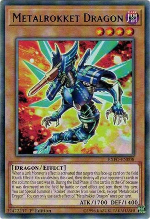 Image for Metalrokket Dragon (EXFO-EN008) (EXFO) - YuGiOh