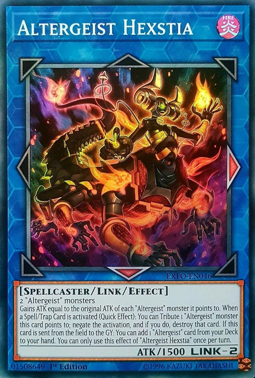Image for Altergeist Hexstia (EXFO-EN046) (EXFO) - YuGiOh