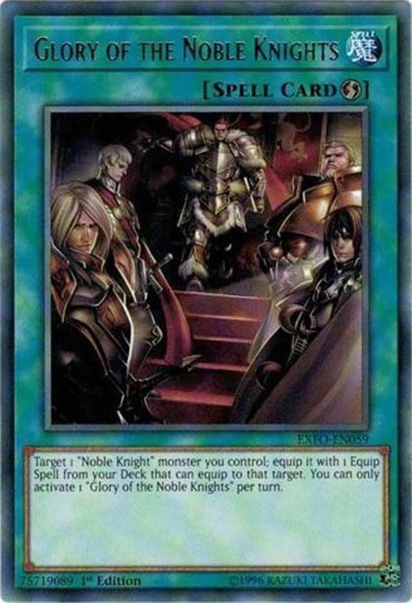 Image for Glory of the Noble Knights (EXFO-EN059) (EXFO) - YuGiOh
