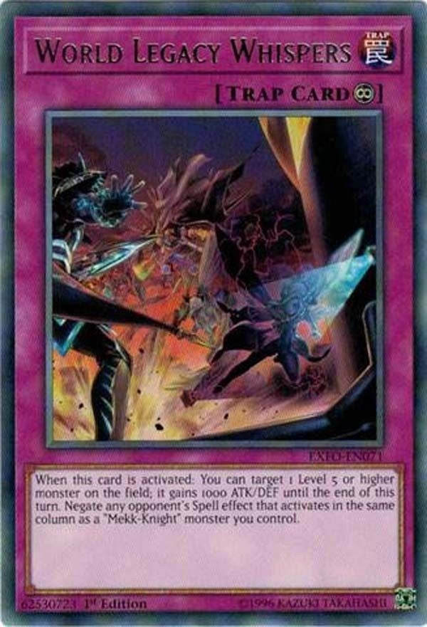 Image for World Legacy Whispers (EXFO-EN071) (EXFO) - YuGiOh