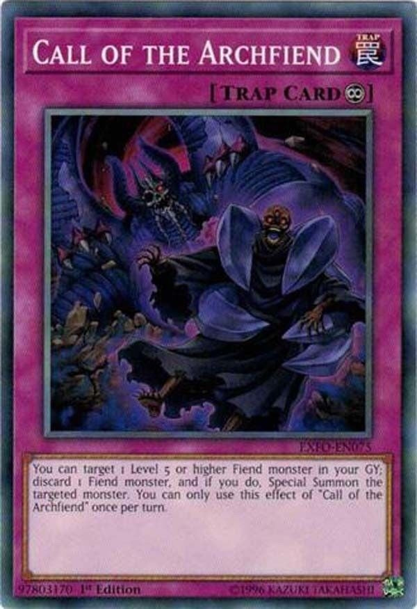 Image for Call of the Archfiend (EXFO-EN075) (EXFO) - YuGiOh